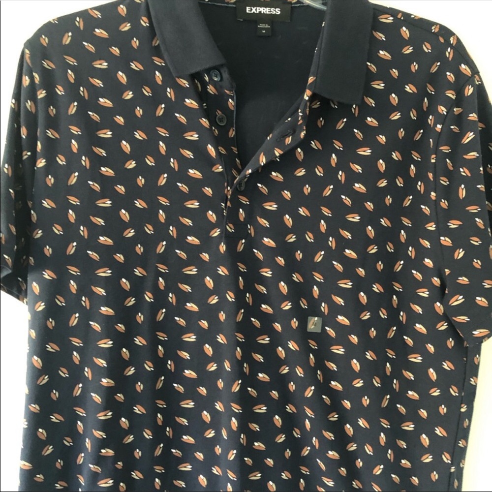 Express mens polo Sz M - Picture 1 of 5